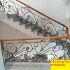 cầu thang sắt nghệ thuật