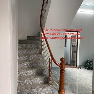 Mẫu inox tay nhựa thi công tại Thường Tín