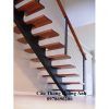 cầu thang xương sắt