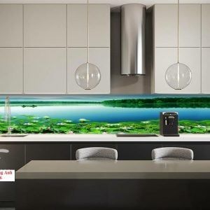 Tranh kính ốp bếp tại Hà Nội