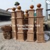 Mẫu trụ vuông đục tứ quý giao khách hàng