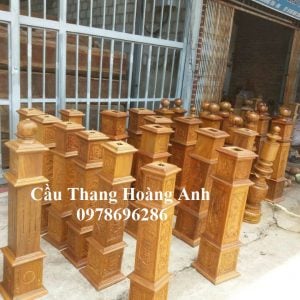 mẫu trụ vuông gỗ lim nam phi