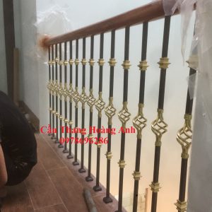 Lan can sắt nghệ thuật sơn tĩnh điện