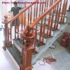 Thi công cầu thang gỗ tại Chương mỹ