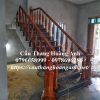 Thi công cầu thang gỗ tại đan phượng