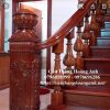 Thi công cầu thang gỗ tại Mỹ Đức
