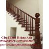 Thi công cầu thang gỗ tại Hai Bà Trưng