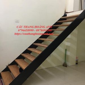 Mặt bậc cầu thang gỗ lim nam phi